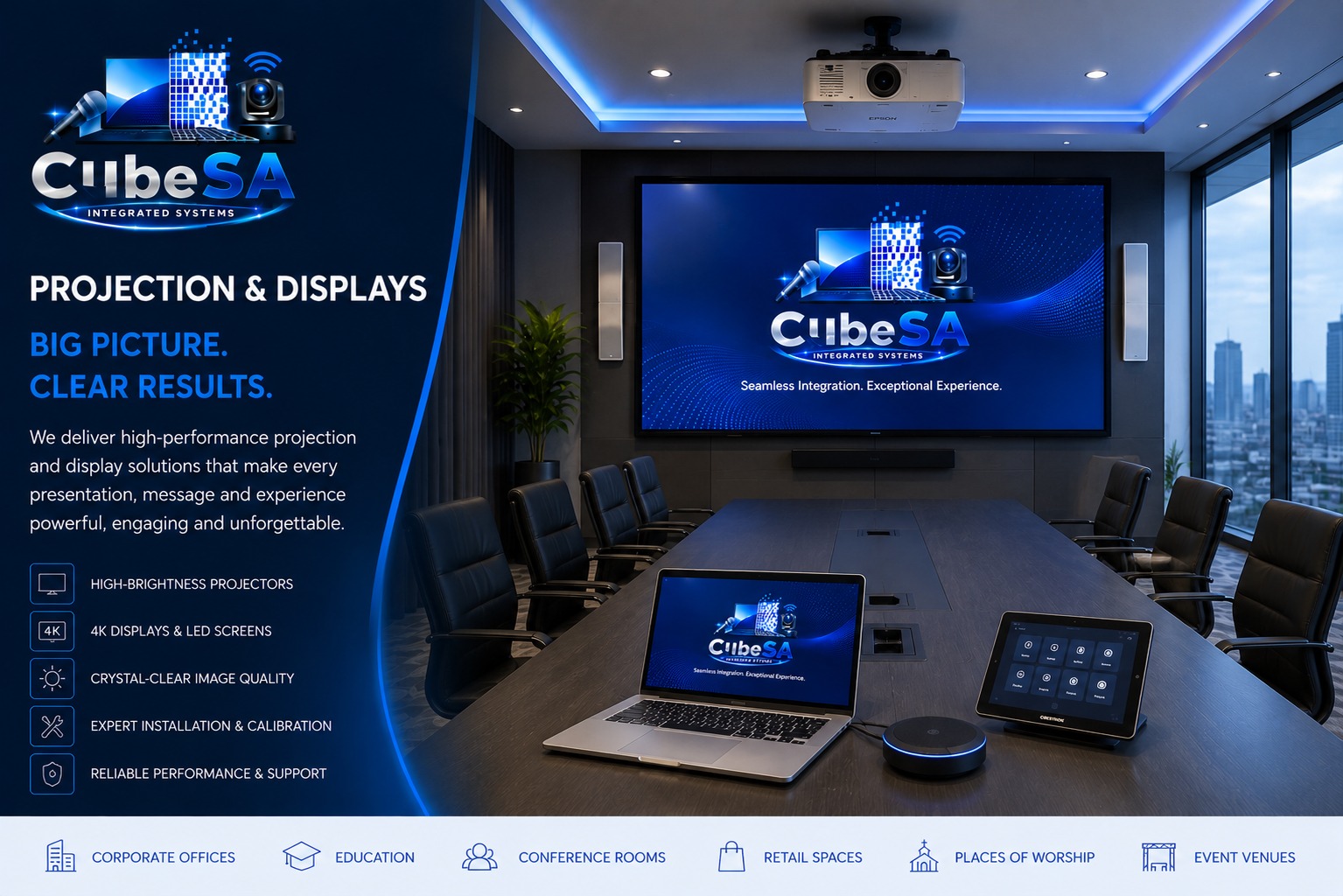 CubeSA Projection & Displays
