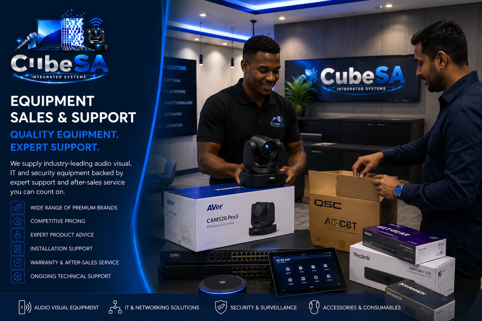 CubeSA Equipment Sales & Support